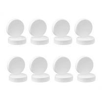 16 Pack Wide Mouth Jar Lids,Plastic Storage Caps for Canning Jars,Leak-Proof and Anti-Scratch