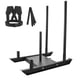 thumbnail image 1 of VEVOR Trineo de entrenamiento con pesas, trineo de potencia de empuje y tracción, entrenamiento de resistencia y fuerza física, equipo de entrenamiento de acero para ejercicios atleticos, negro, 1 of 9