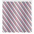 thumbnail image 2 of Ambesonne USA Shower Curtain, Patriotic Western Salute, 69"Wx84"L, Grey Indigo Red, 2 of 2