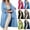 Sky Blue, variant on longantii Post Surgery Mastectomy Robes for Women with 4 Internal Drain Pockets 3/4 Sleeves Night Gowns Pajama Dress Shirts Sky Blue XXL