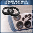 thumbnail image 2 of Anillo Espaciador de Altavoz Unique Bargains Adaptador de Espaciador de Tweeter para Volkswagen Golf MK5 2 Pcs, 2 of 7