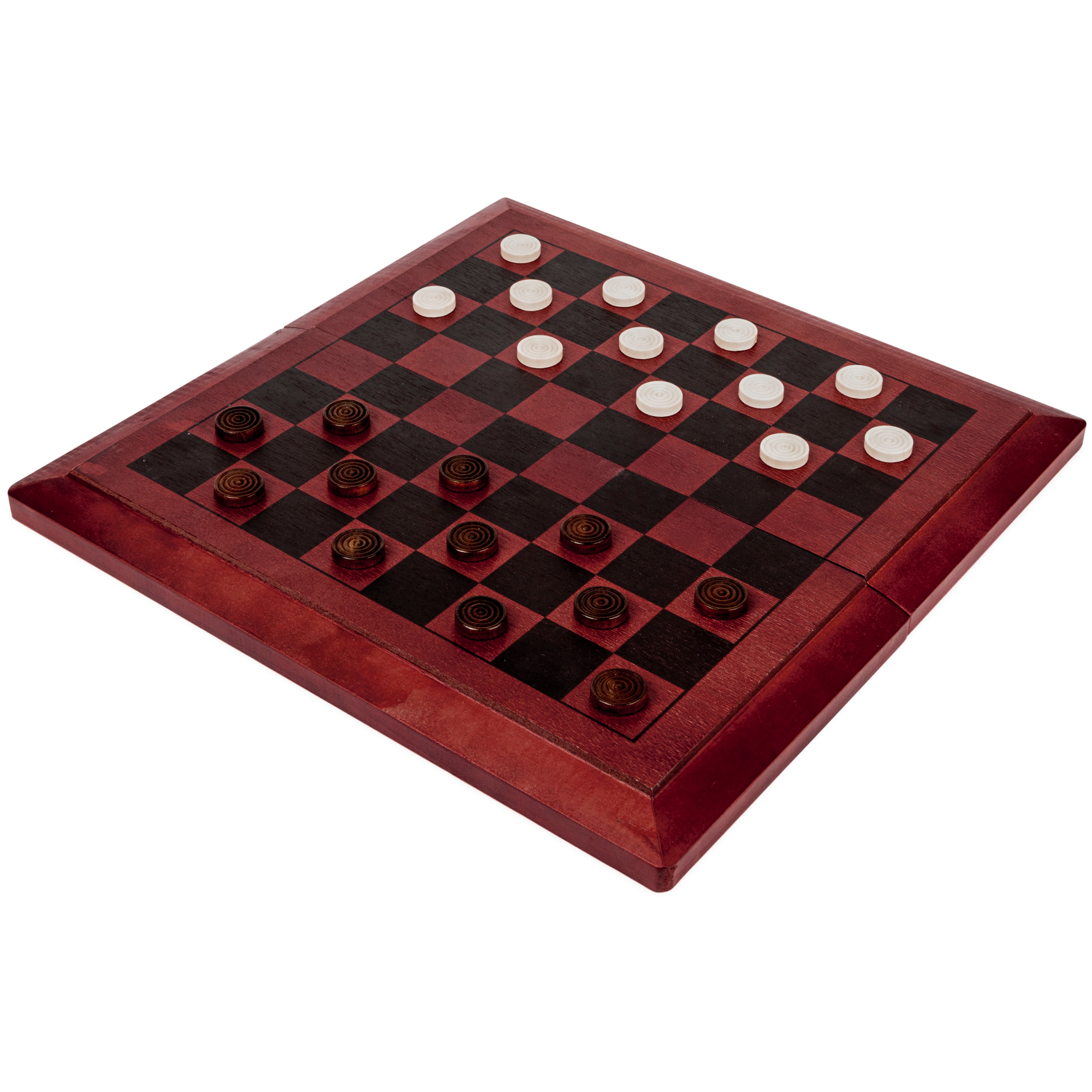 Jusenda 15x15 Beech Wood Chess Set Luxury Large Backgammon Set With  Carrom Board High Grade Professional Board Game Checkers - AliExpress
