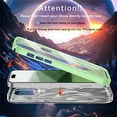 thumbnail image 6 of Dteck for iPhone 15 Case, Not-Yellowing Full Cover with Built-in Screen Protector, Military Grade Drop Protection Shockproof Phone Case for iPhone 15, Gradient Green, 6 of 8