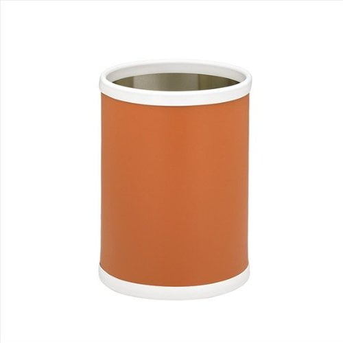 Kraftware Cor. 14848 Corbeille à Papier Orange Épicé 10.75 Pouces