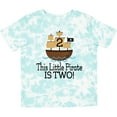 thumbnail image 3 of Inktastic Pirate Ship 2nd Birthday Party Boys Toddler T-Shirt, 3 of 5