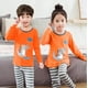 thumbnail image 2 of Conjuntos de pijamas de otoño para niños, ropa de dormir para niños, trajes de Navidad, ropa de dormir de animales de dibujos animados, pijamas familiares para niñas, 2 of 2