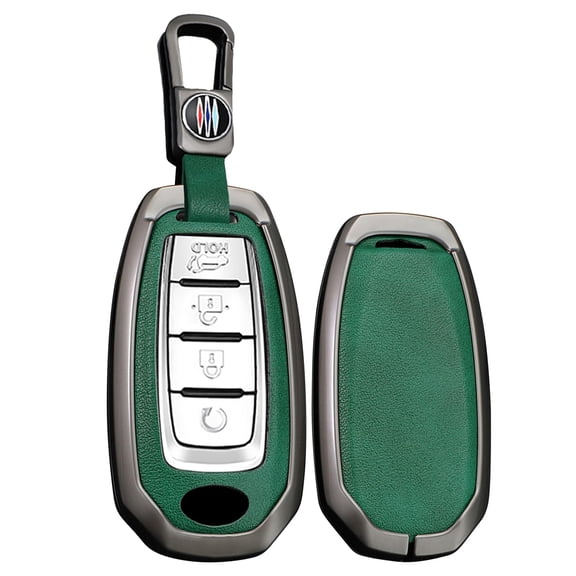 Key Fob Cover Fit For Infiniti Q50 Q60 2019-2022, QX50 2020-2021, QX55 2022, QX60 2019-2020 etc Key Case Protector Keychain Key Holder