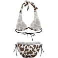 thumbnail image 5 of SKQIT Women Halter String Bikini 2 Piece Sexy Bathing Suits Swimsuits Hot Summer Triangle Swimwear Sets, 5 of 6