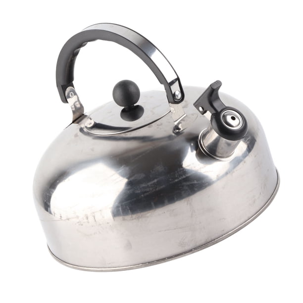 Tetera De Acero Inoxidable, Tetera Con Silbido De Acero Inoxidable, Capacidad De 3L Para Oficina