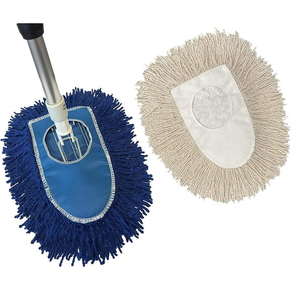 Triangle Dust Mop Kit: 4 Piece Industrial Dust Mop Kit