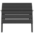 thumbnail image 5 of AreShark Folding Adirondack Footrest, All Weather Adirondack Ottoman Without Assembly, Black, 5 of 12