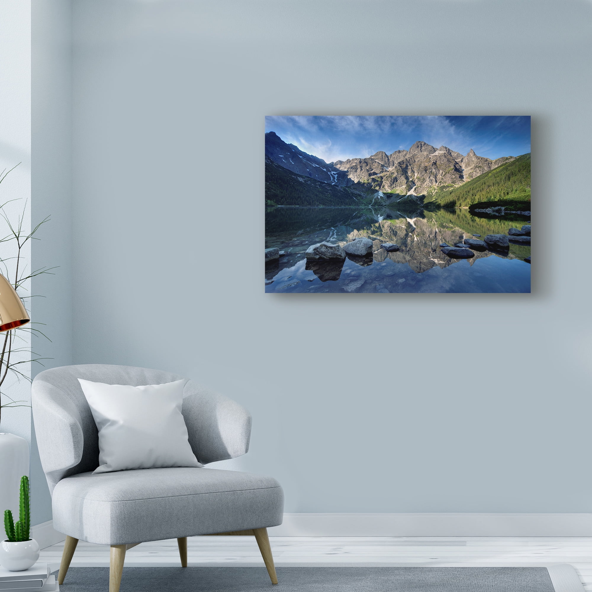 Trademark Fine Art 'Morskie Oko 2' Canvas Art by Maciej Duczynski