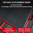 thumbnail image 3 of Steel Plyo Box for Exercise, Plyometric Jumping Box Metal Exercise Step Up Box with Anti-Slip Surface for Home Gym Training, 3 of 6