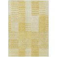 thumbnail image 2 of Addison Rugs Chantille Indoor/Outdoor Transitional Striped Honey Washable Rectangle Rug, 5' x 7'6", 2 of 6