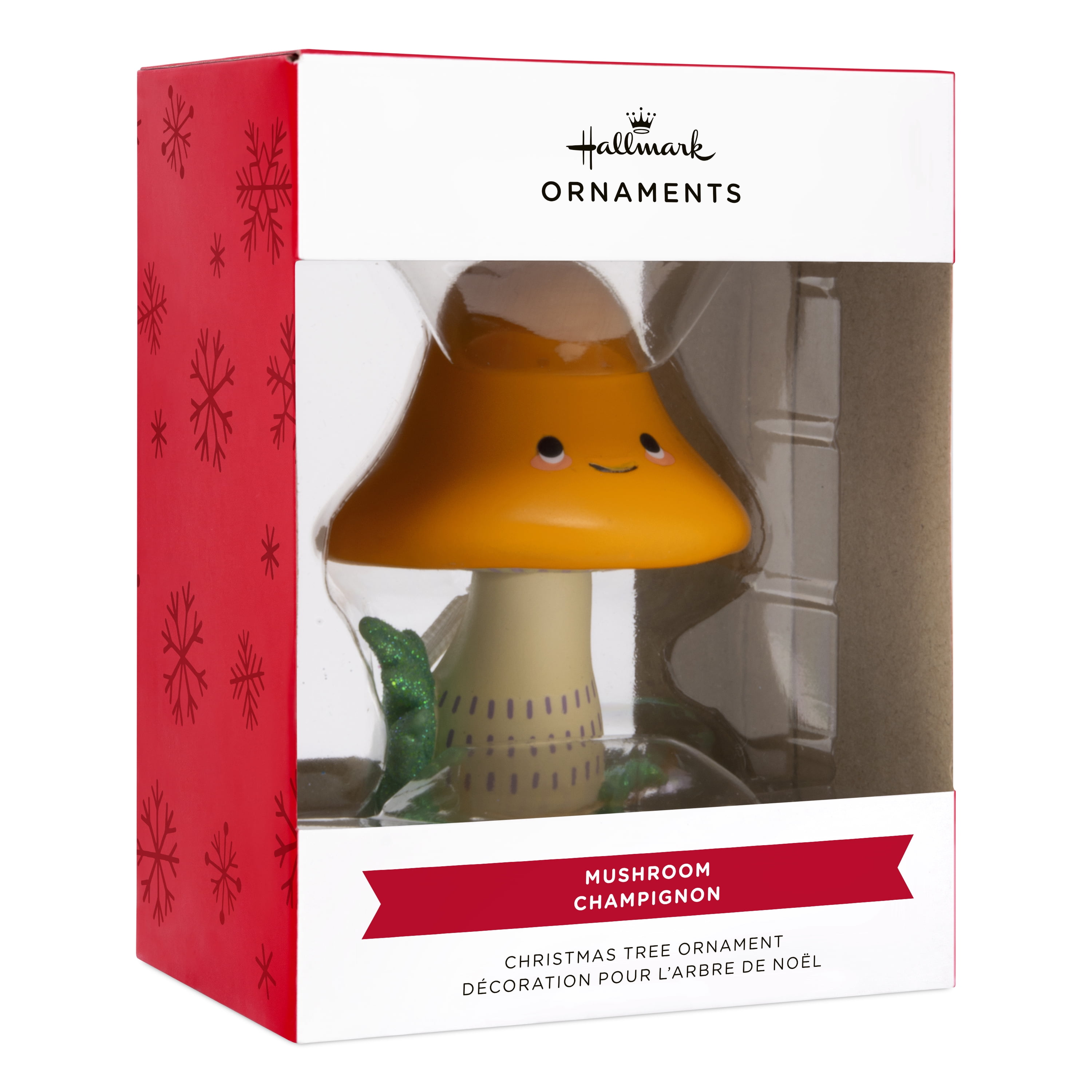 Hallmark Smiling Mushroom Christmas Ornament