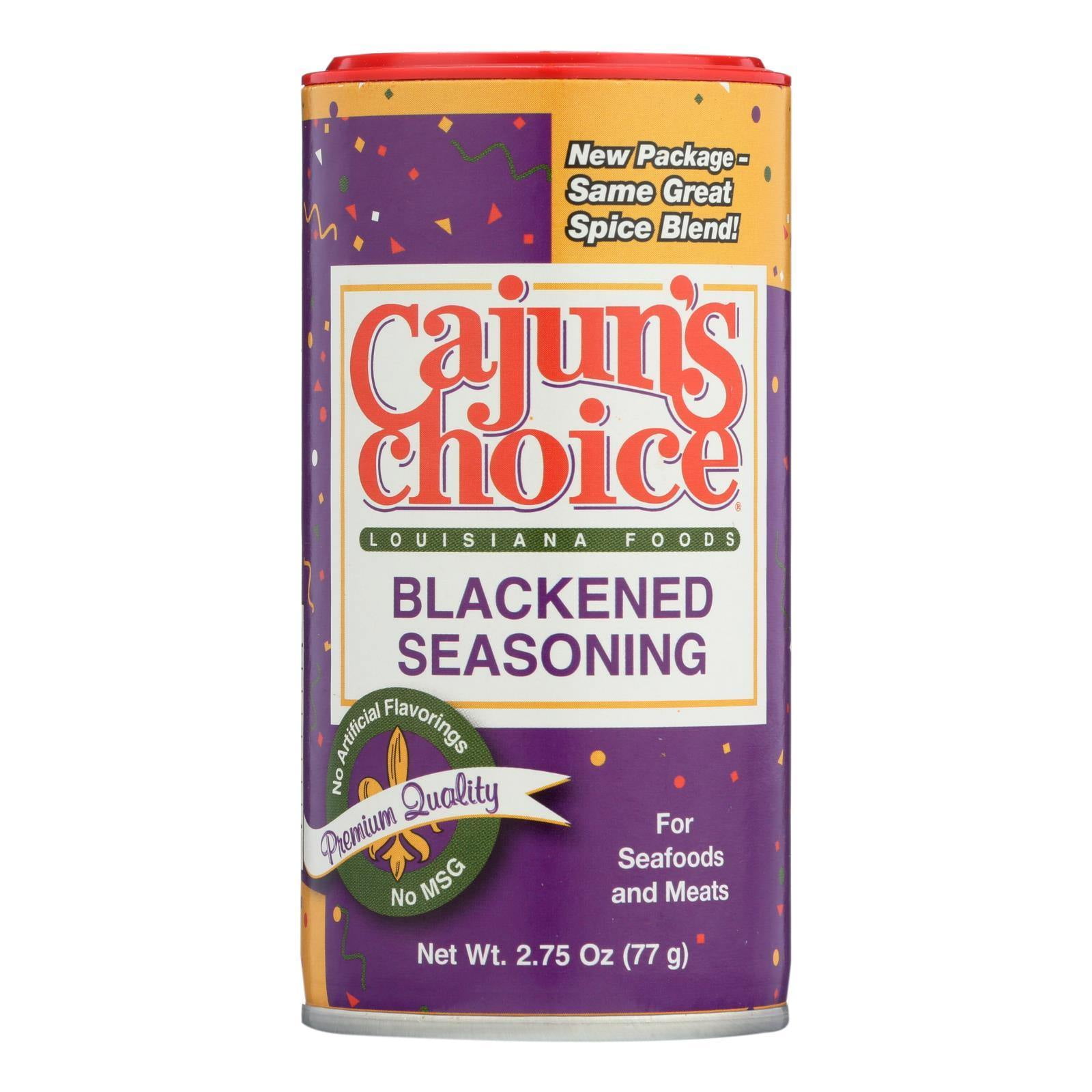 Cajun's Choice Blackened Seasoning, 2.75-oz Packages