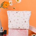 thumbnail image 1 of EIMELI Make Up Organizer with Zipper Toiletry Bag Large Capacity (Love Baby Bear), 1 of 9