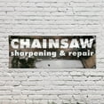 thumbnail image 5 of Chainsaw Sharpening and Repair Banner Sign 18 Inch x 48 Inch | 13 oz Vinyl with Metal Grommets | Heavy-Duty Single-Sided Outdoor Durable Printed High-Quality Weatherproof | Made in the, 5 of 6