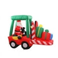 thumbnail image 1 of segolike Inflatable Santa Claus on Forklift Christmas Inflatable Decoration for Porch, 1 of 7