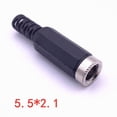 thumbnail image 2 of MYG 10x 2.1*5.5mm/2.5*5.5mmMale + Female Pair DC Power Plug Socket Connector, 2 of 4