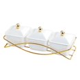 thumbnail image 1 of White Serving Plate Ideal For Snack Presentation And Food Display, 1 of 5