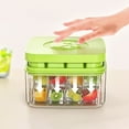 thumbnail image 4 of Clearance! Ice Moulds Mould Home Use Transparent With Lid Ice Moulds Storage Box Ice Compartment Ice Making Mould Press One Button Off Deal of The Day Return Pallets #49, 4 of 7