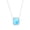 Rectangle, variant on Sterling Silver Larimar Blue Necklace for Women - Natural Larimar Jewelry - Beautiful Blue Larimar Stones - Irregular-Shaped Larimar Necklace for Women