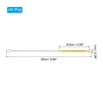 thumbnail image 2 of Uxcell 10"x3/8" Drinking Straw Cleaning Brush Reusable Pipe Tube Cleaner Brush Yellow 10Pcs, 2 of 6