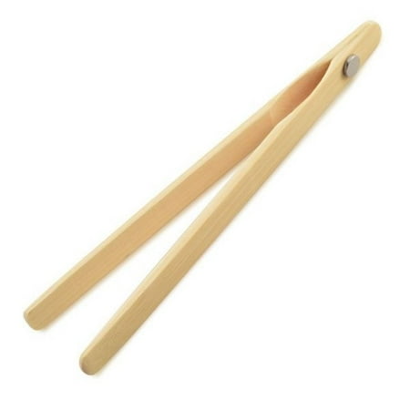 

Norpro Bamboo Toaster Tongs with Magnet