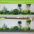 thumbnail image 4 of Garden Edging Border & Fences - Heavy-Duty Plastic Lawn Edging Kit w/ Anchoring Pegs ,Landscape Border for Yard, Flower Beds, No-Dig Garden Edging Garden Fences, 4 of 8