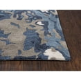 thumbnail image 5 of Rizzy Home Mod Blue Abstract Shag Area Rug - 18" x 18", 5 of 5