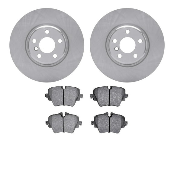 Dynamic Friction Company Front Brake Rotors with 5000 Advanced Brake Pads 6502-31766