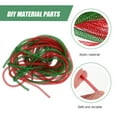 thumbnail image 3 of BESTYASH DIY Decoration Mesh Tubes Garland DIY Material Green 4Set for Christmas Party Use, 3 of 4