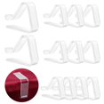 thumbnail image 3 of 12 Pieces Transparent Tablecloth Clips, Table Cloth Clips,Windproof B, 3 of 5