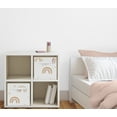 thumbnail image 4 of Sweet Jojo Designs Boho Rainbow Pink Yellow and Tan Fabric Storage Bins 2 Piece Set, 4 of 4