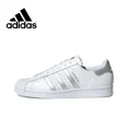 thumbnail image 3 of Zapatillas Adidas New SUPERSTAR Low para hombre y mujer, clásicas, informales, para tabla, ligeras y transpirables, color negro y blanco, 3 of 5