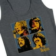 thumbnail image 3 of The Beatles - Band Member Blocks - Women's Racerback Tank, 3 of 6