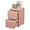 Pink, variant on File Cabinet 2 Drawer, Locking Filing Cabinet with Business Card Slot for Letter/Legal/F4/A4 Size Folders,Required Assembly,14.57" W x 17.36" D x 25.79" H,White