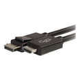 thumbnail image 1 of C2G 10ft DisplayPort to HDMI Cable - DP to HDMI Adapter Cable - M/M - DisplayPort cable - DisplayPort (M) to HDMI (M) - 10 ft - black, 1 of 6