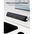thumbnail image 2 of Altavoces para computadora Bluedee, barra de sonido Bluetooth, HiFi, estéreo, 2 of 8