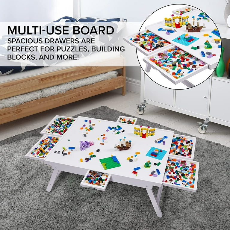 Jumbl 1500 Piece Puzzle Board, 27” x 35” Jigsaw Puzzle Table W