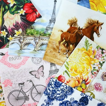 Keep Unique Mystery Pack Paper Napkins, Decoupage Napkins, Assorted Color, 20 Different Napkins