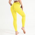 thumbnail image 1 of High-Waisted Yoga Leggings, Moisture-Wicking Performance Fabric, 24-inch Inseam, 4-way Stretch Design, For Running, Gym Workouts, Training, Lightweight Breathable Material, Athleisure Fashion,, 1 of 9