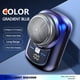 thumbnail image 1 of Mini Afeitadora Recargable Por Usb, Portátil, para Afeitado En Seco y Húmedo, Motor Silencioso de Alta Velocidad, Carga Tipo C, Cuchilla de Doble Anilla de Precisión, Regalo Ideal para Hombr, 1 of 6