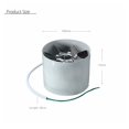 thumbnail image 4 of Duct Booster Vent Fan Air Exhaust Home Blower Grow Metal 4 Inch Inline Ducting Fans Exhausting Kitchen Ventilation ,Dual Power Supply, 4 of 5