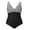 Black, variant on Unir Halter Neck Tie-Dye Swimsuit