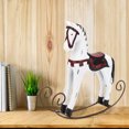 thumbnail image 3 of Painted Rocking Horse, Vintage Beautiful Exquisite Rocking Horse Toy, For Kid, Toddler, 3 of 8