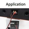 thumbnail image 4 of 2X Banana Plug to Speaker Cable,Speaker Wire Male to Banana Plugs(2Banana) 4N OFC HiFi Speaker Wire 2M, 4 of 5