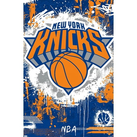 NBA New York Knicks – Maximalist Logo 23 Wall Poster 14.725 x 22.375