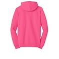 thumbnail image 6 of District Juniors The Concert Fleece Full Zip Hoodie-4XL (Neon Pink), 6 of 6